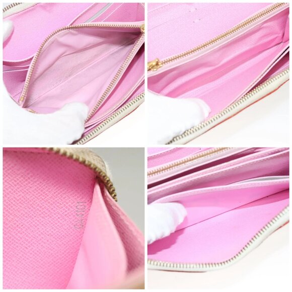 LOUIS VUITTON Monogram Multicolor Zippy Wallet White M60241 LV Auth 128834 - Picture 14 of 15